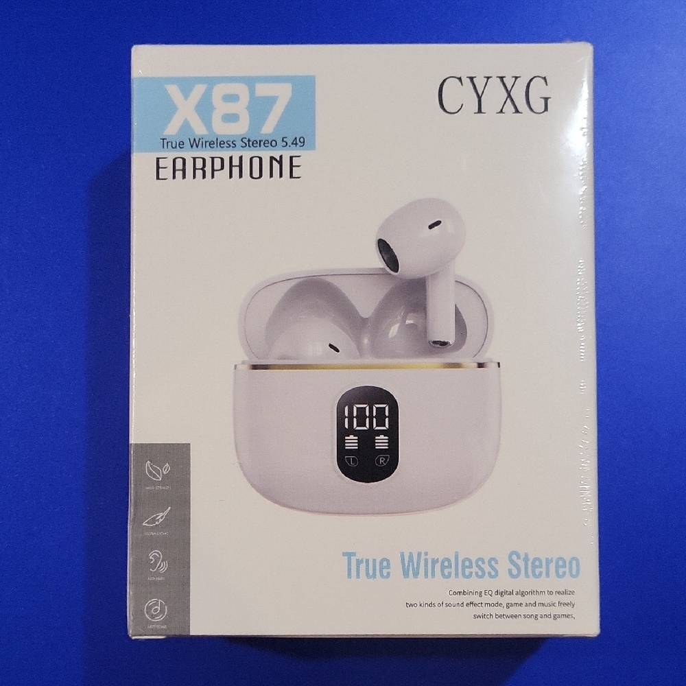 X87 Bluetooth True Wireless Stereo Earbuds with LED Display